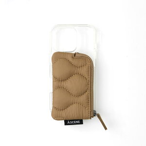 ��17�V���[�Y�Ή����y�����z�yASCENE �zQuilt clear case �X�}�z�P�[�X �G�[�V�[�� iPhone �L���g �H�~ �_�E�� �N���A