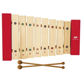 ■日本製 キッズパーカッション【マイキッズザイロフォン [サイロフォン] 木琴】8音 知育楽器 知育玩具 卓上木琴 本格的 マレット付 安心 安全 子供 楽器 音楽 演奏 誕生日 お祝い プレゼント ギフト クリスマス KP-550_XY　[後払不可]【楽ギフ_包装選択】 NMG