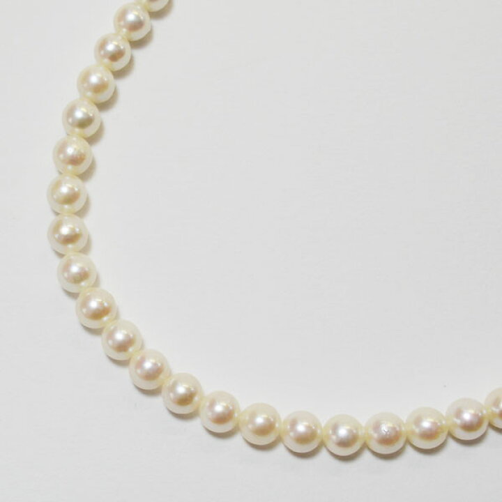 楽天市場】#現品限り #天然パール 【あこや本真珠 ネックレス 6～6.5mm 