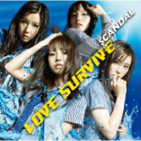 【オリコン加盟店】通常盤■SCANDAL CD【LOVE SURVIVE】11/7/27発売【楽ギフ_包装選択】