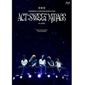 【オリコン加盟店】先着特典終了★通常盤・初回プレスBlu-ray★フォトブック24P★メンバー別フォトカード1枚★10％OFF ■TOMORROW X TOGETHER 2Blu-ray【TOMORROW X TOGETHER WORLD TOUR ＜ACT : SWEET MIRAGE＞ IN JAPAN】24/9/4発売