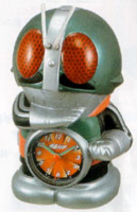 楽天市場 正義の味方 仮面ライダー 声 藤岡弘おしゃべり目覚まし時計 声 藤岡弘 4se502rh05 後払不可 楽ギフ 包装選択 アットマークジュエリーmusic