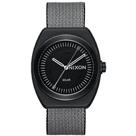 ■NIXON［ニクソン］メンズウォッチ　レディースウォッチ　腕時計【Light-Wave　ソーラー充電　クオーツ】All Black　ブラック　A1322001-00【楽ギフ_包装選択】インター