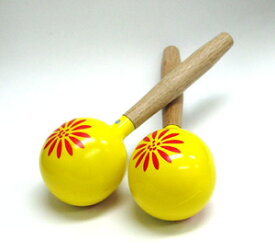 #マラカス #ミニタイプ #MARACAS-S　#黄色　#MMC-40Y　【楽ギフ_包装選択】NMG