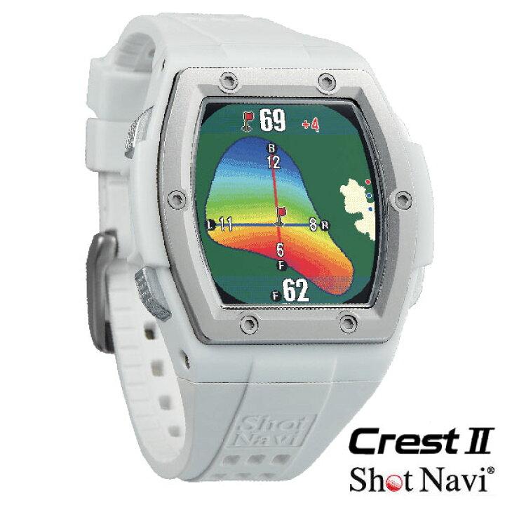 楽天市場】○日本製 ゴルフナビ GPSナビ【ショットナビ Crest II 