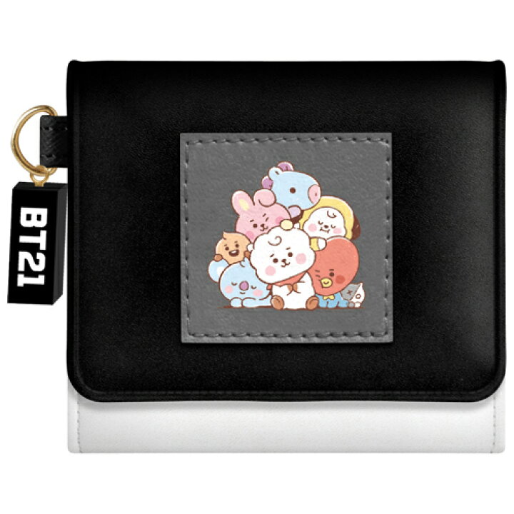 楽天市場】○クラックス□[公式] BT21 防弾少年団 BTS【三つ折り財布 