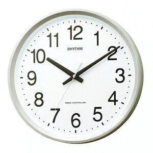 ■リズム時計 電波掛時計【フィットウェーブスペイシー M24】4MYA24SR19【楽ギフ_包装選択】.