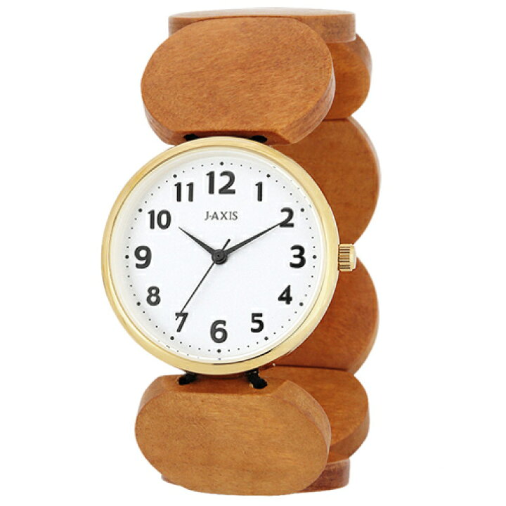 楽天市場 サンフレイム ウッドブレスウォッチ J Axis レディースウォッチ 腕時計 天然木 ベージュ Bl1229 Be 楽ギフ 包装選択 アットマークジュエリーmusic
