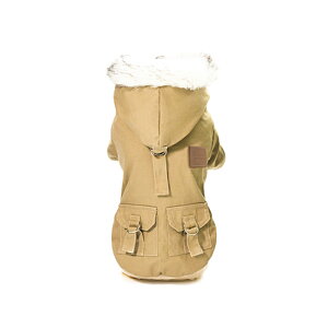 ドッグウェア コート ペット服 犬服 冬服 防寒 防風 あたたかい 冬 雨 雪 お散歩 ペット用 モッズコート 犬 秋冬 お揃い 色違い トイプードル チワワ かわいい おしゃれ 送料無料