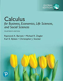 【中古】【未使用・未開封品】Calculus for Business, Economics, Life Sciences, and Social Sciences, Global Edition