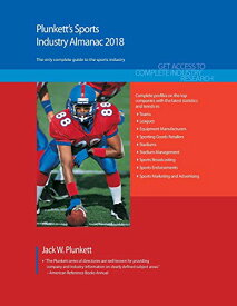 【中古】【未使用・未開封品】Plunkett's Sports Industry Almanac 2018: The Only Comprehensive Guide to the Sports Industry