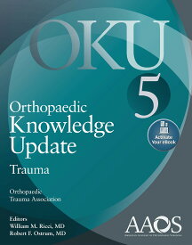 【中古】【未使用・未開封品】Orthopaedic Knowledge Update: Trauma 5: Print + Ebook