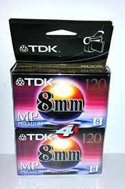 【中古】【未使用・未開封品】TDK プレミアムグレード 8mm ビデオテープ (4個パック) (メーカー生産終了)