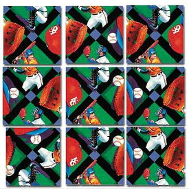 【中古】【未使用・未開封品】Scramble Squares: Baseball by B.Dazzle