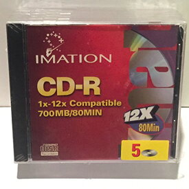 【中古】【未使用・未開封品】Imation CDR 700?MB 80分Corp 24?X -retail 5pk ( 41176?)