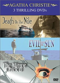 【中古】【未使用・未開封品】Agatha Christie Mysteries (Death on the Nile / Evil Under the Sun / The Mirror Crack'd)