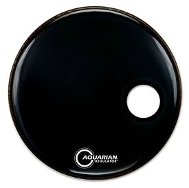 【中古】【未使用・未開封品】Aquarian Regulator 20 pouce (50,8 cm) Small Port Hole peau de batterie pour basse Noir