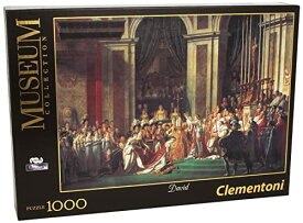 【中古】【未使用・未開封品】Clementoni - 31416.4 - Puzzle Collection High Quality - 1000 Pi?ces - Le Sacre de Napol?on - David