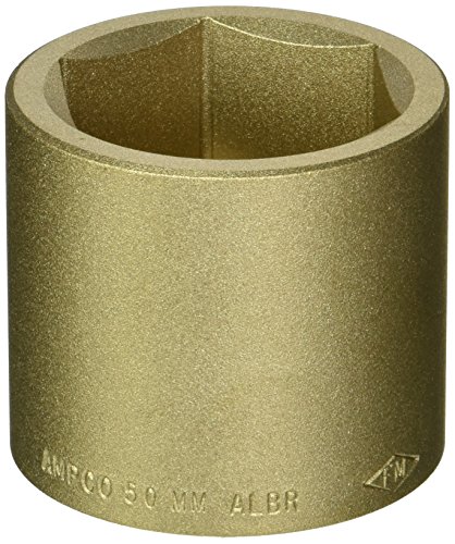 Ampco Safety Tools SS-3 4D50MM Socket, Standard, Non-Sparking, Non-Magnetic, Corrosion Resistant, Drive, 50 mm by Ampco Safety Tool