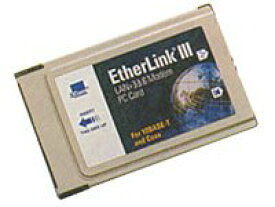 【中古】【未使用・未開封品】3?Com EtherLink III LAN + 33.6グローバルPCカードモデム