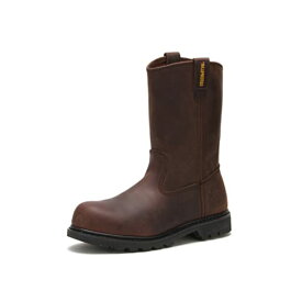 【中古】【未使用・未開封品】[CATERPILLAR] Men's Revolver Pull-On Steel Toe Boot,Dark Brown,11 W US