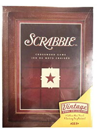 【中古】【未使用・未開封品】Parker Brothers Vintage Game Collection Wooden Book Box Scrabble