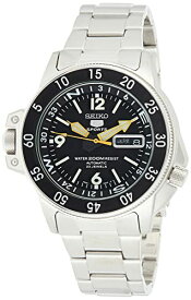 【中古】【未使用・未開封品】[セイコー]SEIKO 5SPORTS200m SKZ211K1”ブラックアトラス” RefSKZ211 針オレンジ[並行輸入品]