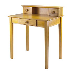 【中古】【未使用・未開封品】Winsome Wood Writing Desk, Honey　木製デスク　並行輸入品