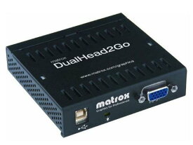 【中古】【未使用・未開封品】Matrox MAT-D2G/A/USB Electronic マルチモニタ対応 グラフィックボックス