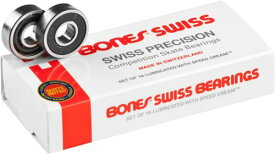 【中古】【未使用・未開封品】Bones Swiss Bearings Quantity Size 7mm Quad, Derby, Roller Skate by Bones Wheels & Bearings