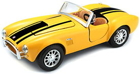 【中古】【未使用・未開封品】Maisto 31276 1965 Shelby Cobra 427 1/24 ダイキャスト yellow / black