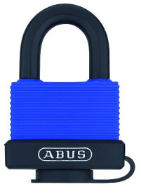 【中古】【未使用・未開封品】ABUS 70IB/45 KD Blue All Weather Solid Brass Body with Weather Cover and Stainessless Steel Shackle Keyed Different Padlock by ABUS