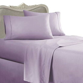 【中古】【未使用・未開封品】エジプト寝具エジプト綿800スレッドカウント800tc Down Comforter &羽毛布団セット、フル、ラベンダーソリッド800?TC