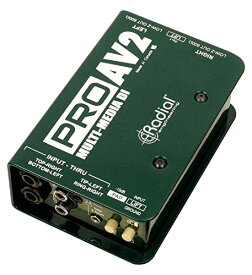 【中古】【未使用・未開封品】Radial Engineering ProAV2 Stereo Direct Box