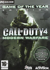 【中古】【未使用・未開封品】Call of Duty 4: Modern Warfare - Game of the Year Edition (PC)