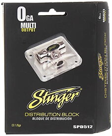 【中古】【未使用・未開封品】Stinger SPD512 PRO Series Power Distribution T-Block with (3) 1/0-Gauge Inputs by Stinger