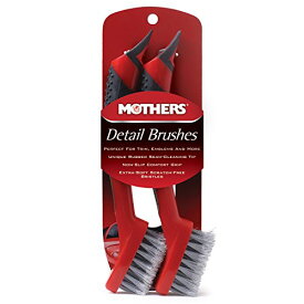 【中古】【未使用・未開封品】(Inquiries - by email) - Mothers Detail Brush Set - 2 Pack