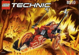 【中古】【未使用・未開封品】Lego Technic RoboRiders 8510 Lava (Red)