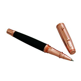 【中古】【未使用・未開封品】Monteverde Invincia Rose Gold with Black Carbon Fiber Rollerball Pen (MV40061) ボールペン (並行輸入品)