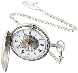 【中古】【未使用・未開封品】Charles-Hubert- Paris 3859 Two-Tone Mechanical Pocket Watch