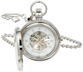 【中古】【未使用・未開封品】Charles-Hubert- Paris 3850 Mechanical Picture Frame Pocket Watch with Hunter