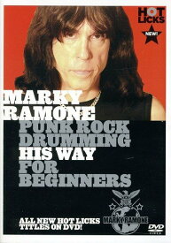 【中古】【未使用・未開封品】Ramone, Marky: Punk Rock Drumming His Way for [DVD] [Import]