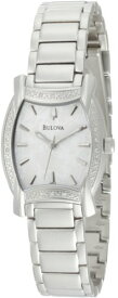 【中古】【未使用・未開封品】[ブローバ]Bulova 腕時計 DIAMOND CASE WHITE DIAL 96R135 レディース [並行輸入品]