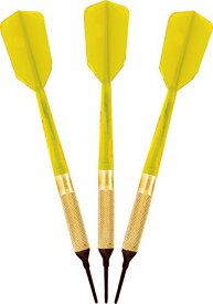 【中古】【未使用・未開封品】Viper Commercial Brass Bar Darts - Bag of 45 Darts - Yellow