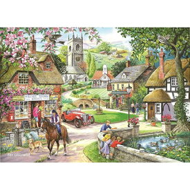 【中古】【未使用・未開封品】The House ofパズル「Feeding The Ducks " 1000ピースジグソーパズル