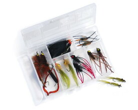 【中古】【未使用・未開封品】Carp fly fishing flies kit - collection of 18 flies