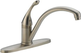 【中古】【未使用・未開封品】Delta 140-SS-DST Collins Single Handle Kitchen Faucet, Stainless by DELTA FAUCET