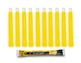 【中古】【未使用・未開封品】[Cyalume]Cyalume SnapLight Industrial Grade Chemical Light Sticks, Yellow, 6 Long, 12 Hour Duration 9-08004 [並行輸入品]