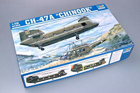 【中古】【未使用・未開封品】トランペッター 1/35 CH-47A チヌーク 大型輸送ヘリコプター プラモデル