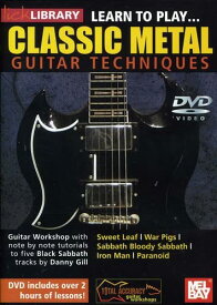 【中古】【未使用・未開封品】Guitar Techniques: Learn to Play Classic Metal [DVD]